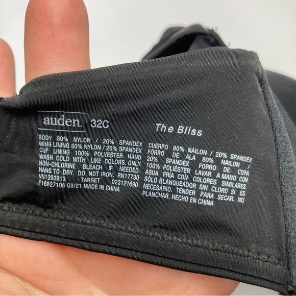 Auden the Bliss wire free bra size 32C - Picture 3 of 4